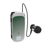 NNEDSZ K65 Wireless Business Earbuds - Retractable Cable