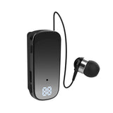 NNEDSZ K65 Wireless Business Earbuds - Retractable Cable