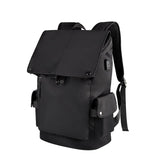 NNEDSZ Universal Laptop Backpack With Usb Port - 13-15.6 Inch Capacity - Black
