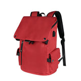 NNEDSZ Universal Laptop Backpack With Usb Port - 13-15.6 Inch Capacity - Black