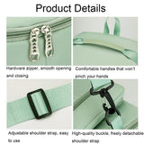 NNEDSZ Waterproof Gym Bag - Shoe Compartment Included - Light Green