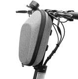 NNEDSZ Waterproof Hard Shell Bag for Xiaomi No.9 Electric Scooter - Front Storage for Folding Car - Gray