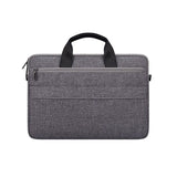 NNEDSZ 13.3 Inch Laptop Handheld Briefcase Storage Bag - no Shoulder Strap - Grey