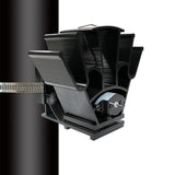 Thermodynamic Wall Mounted Fireplace Fan - no Magnets - Gold