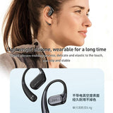 NNEDSZ Wireless Bluetooth Earphone Ear-Mounted - White