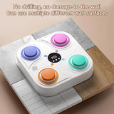 NNEDSZ Bluetooth Music Display Boxing Target Toy For Children - Digital & Smart - Pink