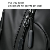 NNEDSZ Versatile Double Laptop Backpack for Students and Professionals - Grey