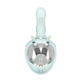 NNEDSZ Full Dry Cartoon Kids Diving Mask For Snorkeling - Shark Blue
