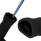 NNEDSZ 3-in-1 Golf Club Cover Set - No.1 No.3 No.5 - Black