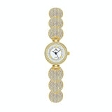 NNEDSZ Diamond-Inlaid Women Chain Watch - Elegant Accessory