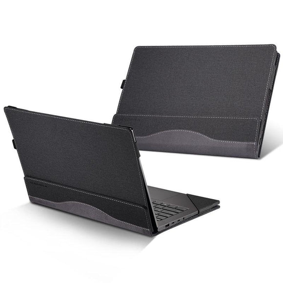 NNEDSZ Protective Laptop Case for Hp Envy X360 15 Leather - Black
