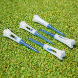 NNEDSZ 20-Pack Golf Ball Tee Holder For Competition - 83Mm Spike Balls - Black
