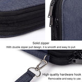NNEDSZ Waterproof Multi-function Storage Bag for Digital Accessories - l - Black