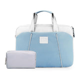 NNEDSZ Computer Handheld Messenger Bag For Apple Macbook / Huawei / Xiaomi / Basne - Landscape Tattoo Light Blue