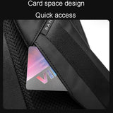 NNEDSZ Versatile Laptop Backpack for Travel and Business - Gray
