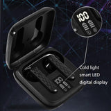 NNEDSZ Wireless In-Ear Earphone With Touch Control And Led Display - Bluetooth 5.0 - White