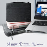 NNEDSZ 14 Inch Waterproof Laptop Handbag In Bg-01 Design - Black - 14 Inch