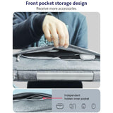 NNEDSZ 14 Inch Waterproof Laptop Handbag In Bg-01 Design - Black - 14 Inch