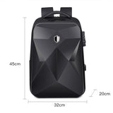 NNEDSZ Waterproof Laptop Backpack with Usb Port - 17 Inch Capacity Password Lock