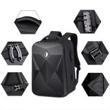 NNEDSZ Waterproof Laptop Backpack with Usb Port - 17 Inch Capacity Password Lock