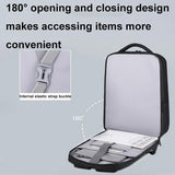 NNEDSZ Waterproof Laptop Backpack with Usb Port - 17 Inch Capacity Password Lock