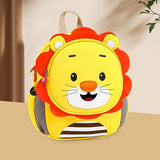 NNEDSZ Secure Kids Backpack - Anti-lost Design - Lion