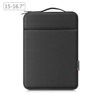 NNEDSZ 15-16.7 Inch Laptop Sleeve Briefcase With Zipper And Handle - Black