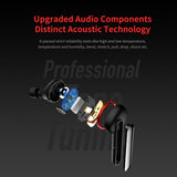 NNEDSZ Waterproof Wireless Bluetooth Earphones - Stereo 5.0 - Black