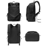 NNEDSZ Multifunctional Oxford Laptop Backpack in Black