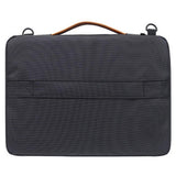 NNEDSZ Waterproof Nylon Laptop Handbag with Trolley Strap - Fits 15-15.6 Laptops - Black