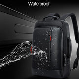 NNEDSZ Large Capacity Business Laptop Backpack with Usb Port - Breathable & Stylish Black 30x15x44cm