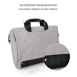 NNEDSZ Waterproof Oxford Cloth Laptop Bag with Concealed Handle & Luggage Tie Rod - Black