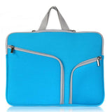 NNEDSZ 13 Inch Multi-Pocket Laptop Liner Bag For Diving Material Computer - Purple