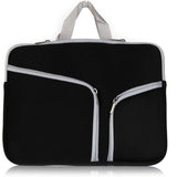 NNEDSZ 13 Inch Multi-Pocket Laptop Liner Bag For Diving Material Computer - Purple