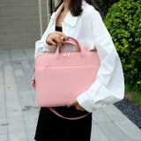 NNEDSZ Versatile Laptop Shoulder Bag - Single Strap - Grey