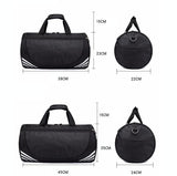 NNEDSZ Versatile Gym Bag for Active Travel and Leisure - Silver