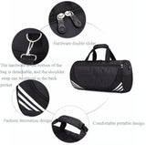 NNEDSZ Versatile Gym Bag for Active Travel and Leisure - Silver