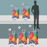 Travel Trolley Case Dustproof Sleeve - Fits 18-20 Inch Luggage - Protects from Dust and Wear - T-004 - For 20-22 Inch M