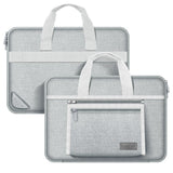 NNEDSZ Portable Oxford Laptop Bag - Durable Fabric - Grey