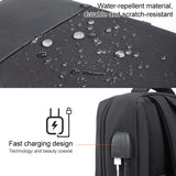 NNEDSZ Multifunctional Oxford Laptop Backpack - Cxs-611 - Black