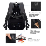 NNEDSZ Waterproof Laptop Backpack with Usb Interface for 15 Laptops - Black