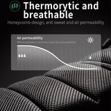 NNEDSZ Waterproof Anti Theft Crossbody Chest Bag Men Oxford Cloth 34X18X10Cm - Black