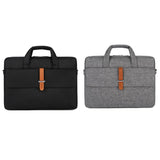 NNEDSZ 15-15.6 Inch Multifunctional Laptop Bag - Durable Gray Shoulder / Handheld