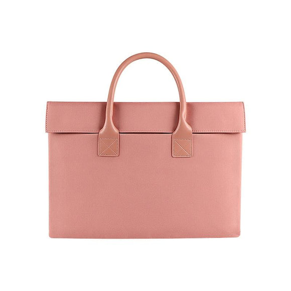 NNEDSZ 15.6 Inch Waterproof Laptop Case - Portable and Durable - Beauty Pink