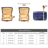 Travel Trolley Suitcase Cover Durable & Dustproof Size L - Camouflage 2