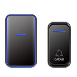 NNEDSZ Wireless Digital Doorbell For Elderly - Home Smart - Black