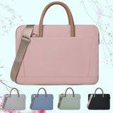 NNEDSZ 13-13.3 Inch Laptop Bag Crossbody Briefcase in Oxford Cloth - Gray - 15 - 16.1 Inch