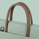 NNEDSZ 13-13.3 Inch Laptop Bag Crossbody Briefcase in Oxford Cloth - Gray - 15 - 16.1 Inch