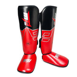 NNEDSZ Protective Leg Guards For Freestyle Grappling And Thai Boxing Training - L - Yellow