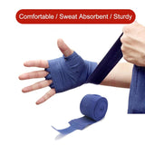 NNEDSZ 2.5M Adult Boxing Bandage For Training - Black